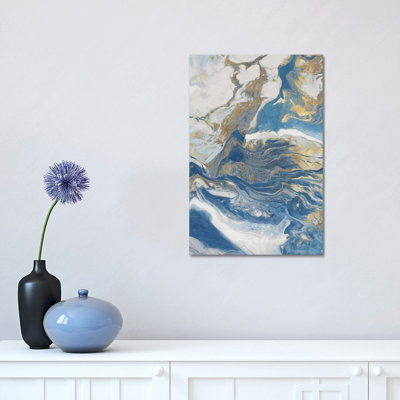Fluid Memories II by Eva Watts - Painting on Canvas