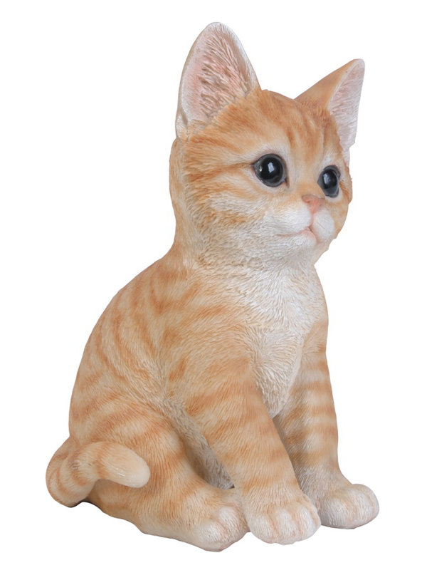 Seated Kitten Figurine