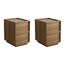38 cm W Bedside Table