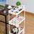 Puck 87.5cm H x 39cm W Utility Cart with Wheels-818001003
