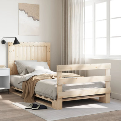Niccolo Solid Wood Bed