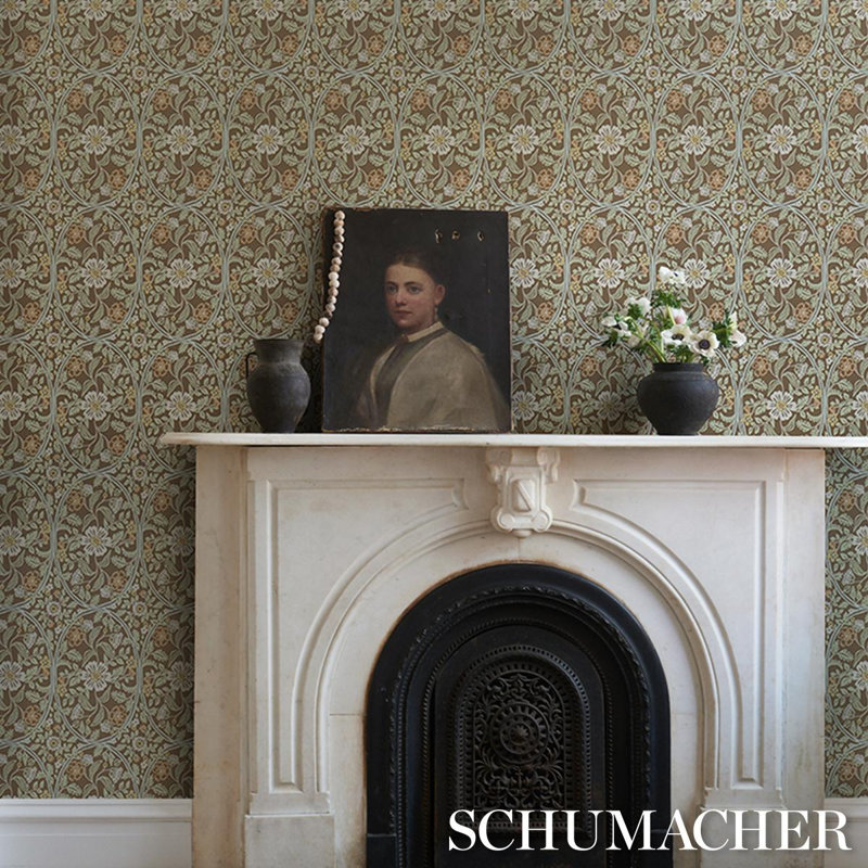 Garden Guild Wallpaper, Green