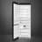 SMEG 27.8" Bottom Freezer 16.26 cu. ft. Energy Star Refrigerator-72978336-72978335