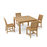 Windsor Outdoor 5 - Piece Teak Dining Set
