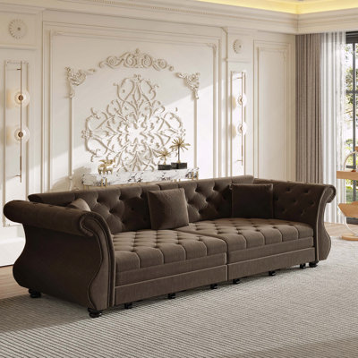Velours Chesterfield
