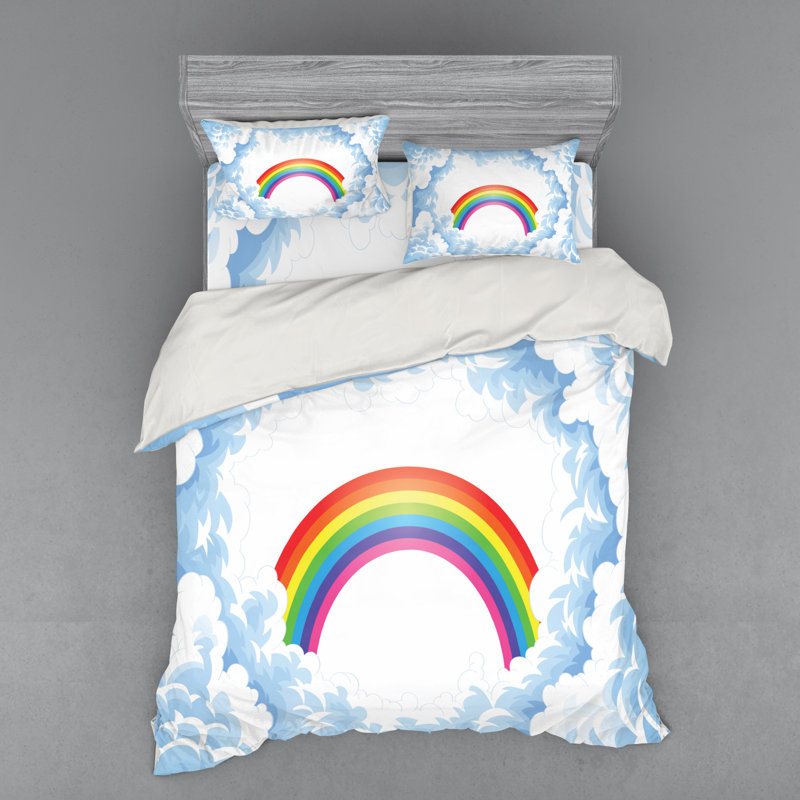 Modern & Contemporary Polyester Duvet Cover, Queen Duvet Cover + 3 Additional Pieces