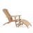 Teak Double Adirondack Set