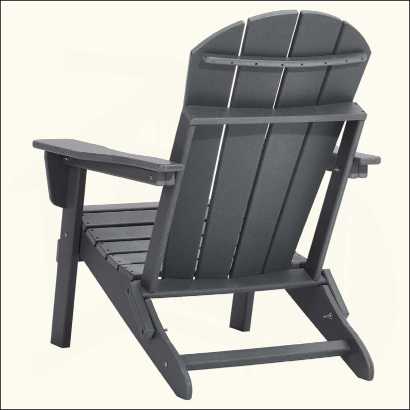 Ensemble de 2 chaises en plastique Adirondack