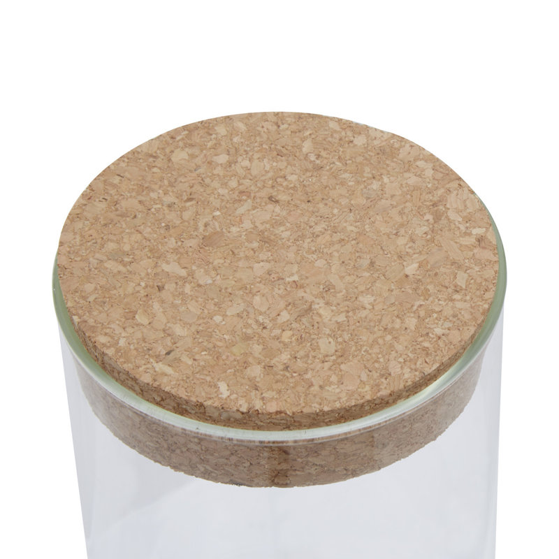 Glass Jar, 22cm H x 10cm W x 10cm D