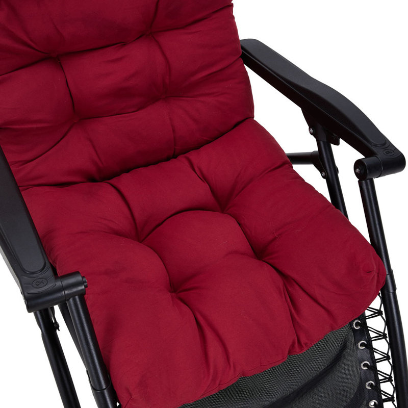 Lounge Chair Cushion, Red