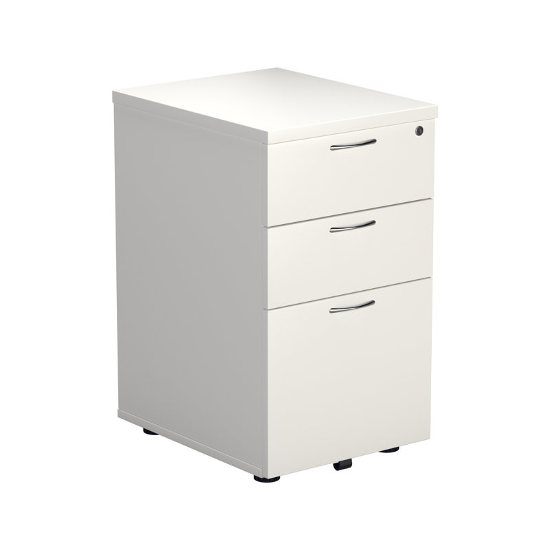 Buariki 40.4cm Wide 3 -Drawer File Cabinet, White