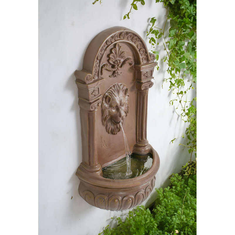 Fontaine murale Schaper, Terre cuite
