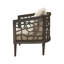 Chaise d'appoint Mid-Century Comfort Polyester
