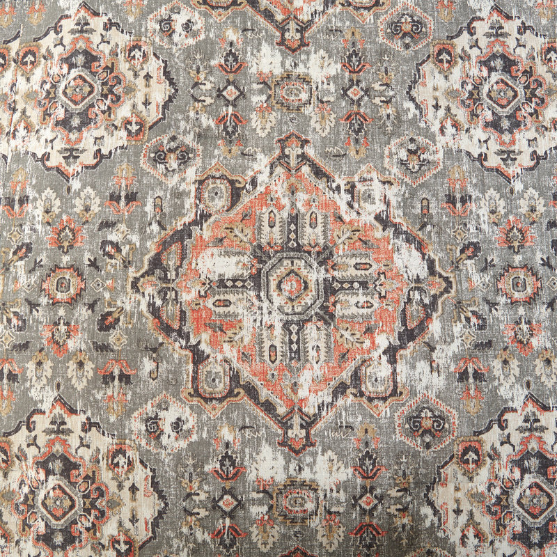 Carmen Kilim Taupe Cotton Queen Duvet Cover Set