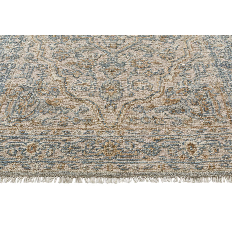 Hand Knotted Wool Vega Rug, Rectangle 8'9" x 11'9"