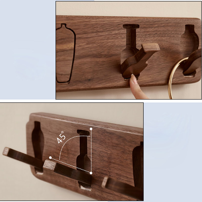 Wall Mounted Coat Rack Coat Hooks
