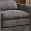 Large fauteuil rembourré à assise profonde et confortable avec un coussin-590072171