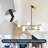 Jericah 10 - Light Sputnik Modern Linear Chandelier