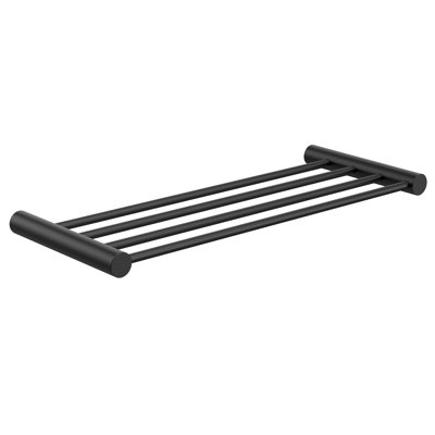 Porte-serviettes mural noir mat 22,8 po Arles