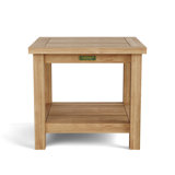 Bahama Outdoor Square Teak Side Table