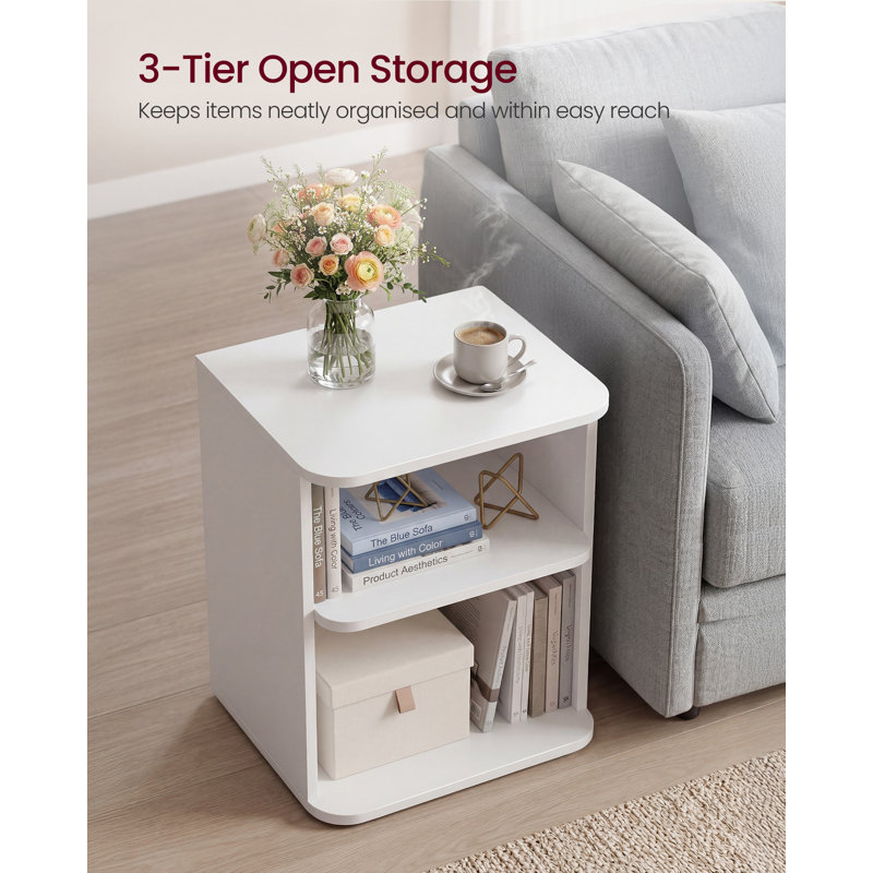 30cm W Particle Board Bedside Table