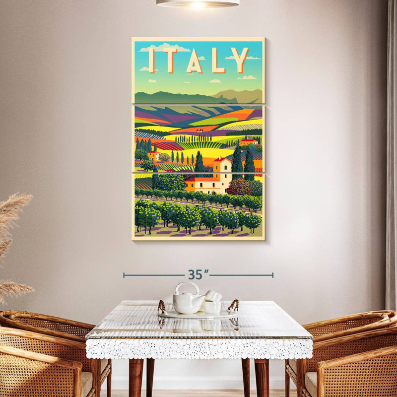 Affiche Alvord, Italie, H 32 po x l 20 po