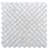 11" x 11" Marble Grid Mosaic Wall & Floor Tile