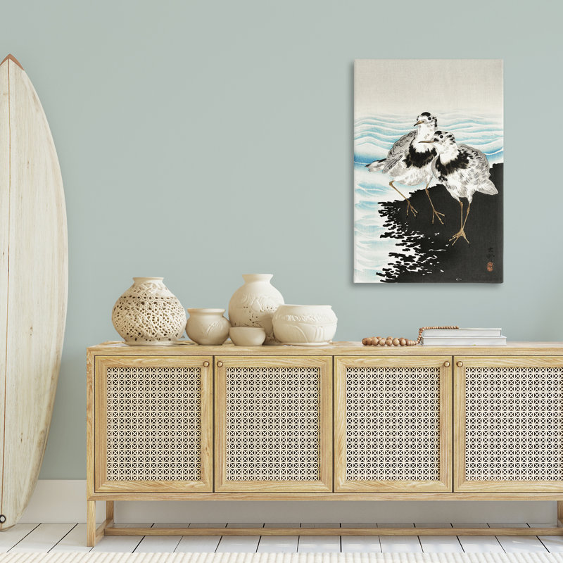  Art mural classique par Ohara Koson, H 45 po x l 30 po