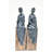 Tribal African Women Figurines Set Of 2