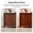 ALEX Transitional 4-Door Sideboard with Adjustable Shelves and Solid Wood Legs-824911851