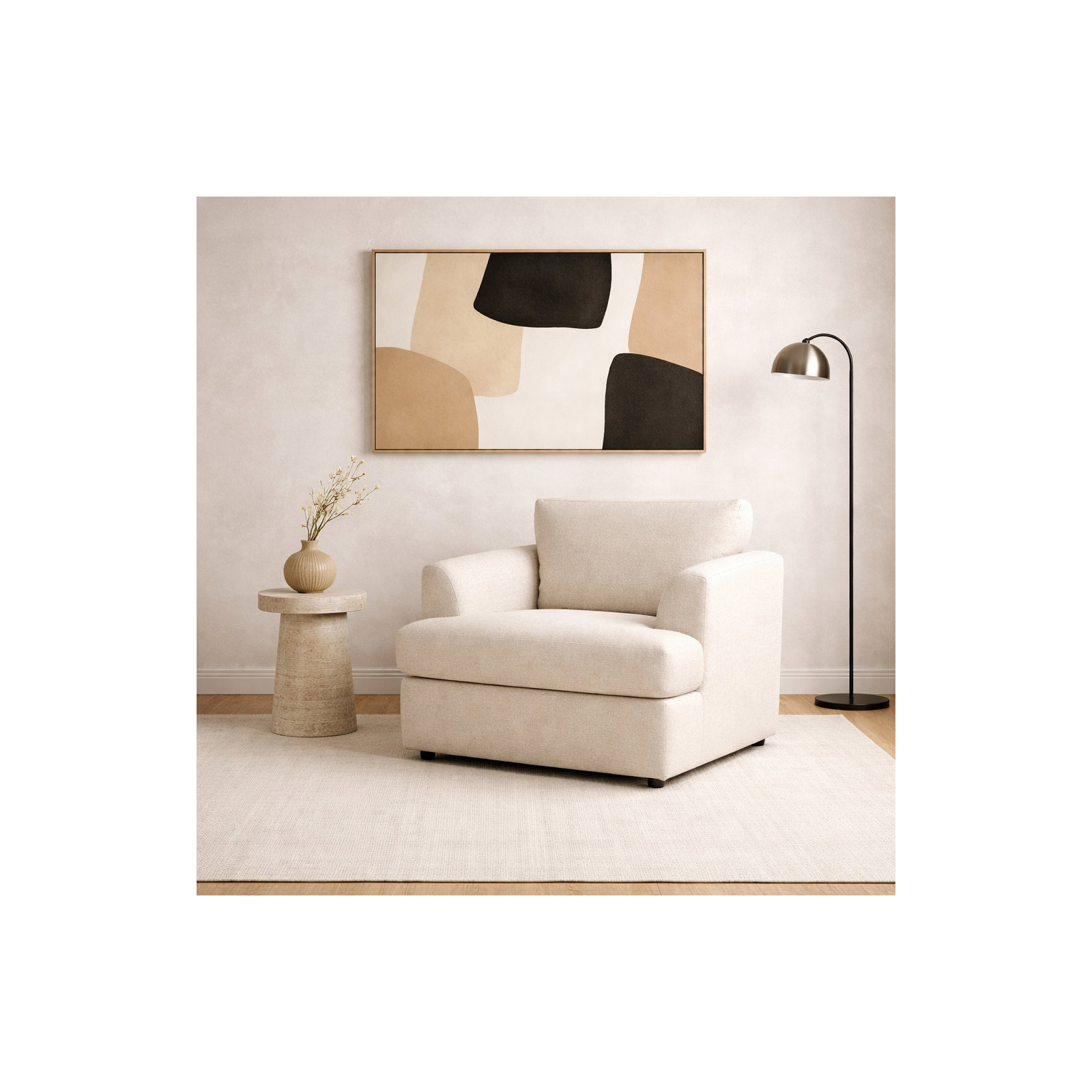Brooks Upholstered Accent Chair, Nomad Indigo