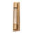 Cilindro Pipette Steel Flush Mounted Sconce