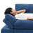 77" Pull Out Sofa Bed, 3-In-1 Convertible Sleeper Sofa With Teddy Chaise-1118742800