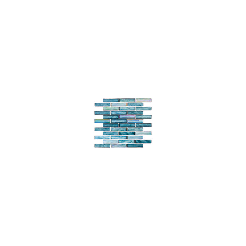 Kaleido Brotto 11" x 11" Glass Brick Joint Mosaic Wall & Floor Tile