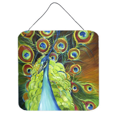 « peacock », reproduction d’art sur plaque