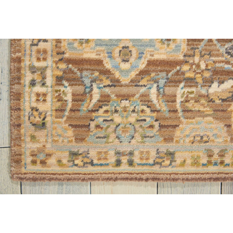 Tapis de zone moka laine Vogan, Rectangle 9 pi 9 po x 13 pi