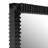 Rift Solid Wood Frame Rectangle Mirror