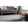 Tapis gris clair Hermina