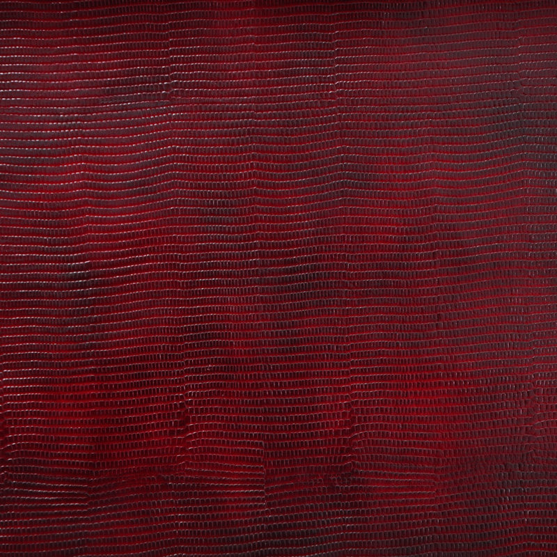 Vela Faux Leather Fabric, Red