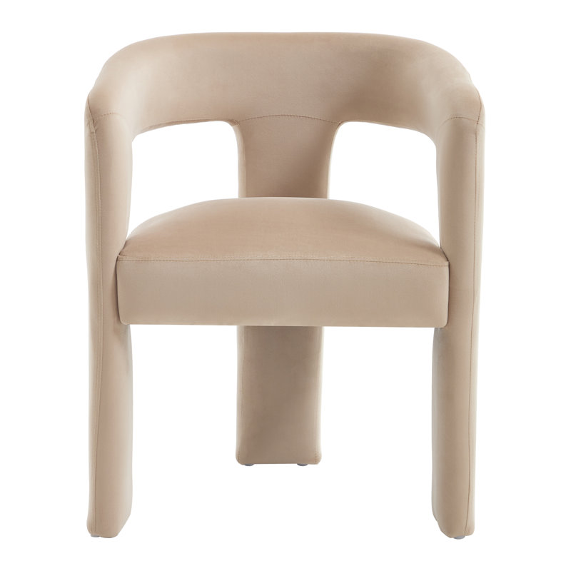 Chaise moderne rembourrée sans assemblage de baril, 6, Kaki