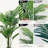 60 '' modern style white square basin artificial palm tree set, Faux Plant(Set Of 2)