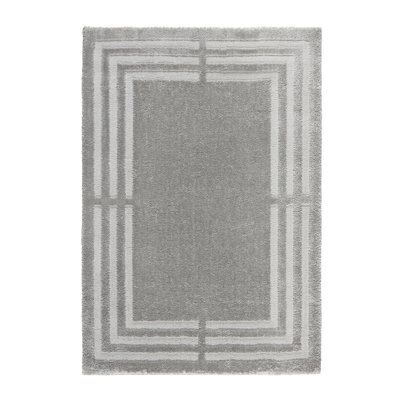 TOWN & COUNTRY EVERYDAY Cloud Shag Area Rug Grey