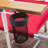 Ostrich The Deluxe 3N1 Lightweight Outdoor Beach Lounge Chair w/ Footrest, Red-1699539023