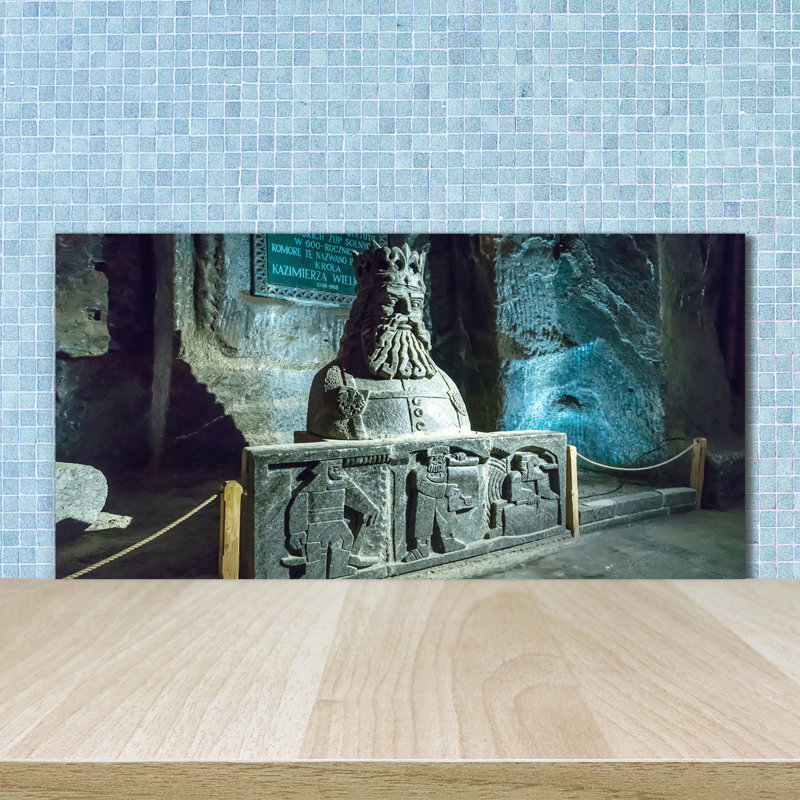 Barlett Blue - Wieliczka Salt Mine - No Frame Print on Glass
