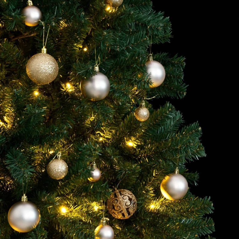 Arbre de Noël artificiel éclairé - support inclus, H 3,9 pi