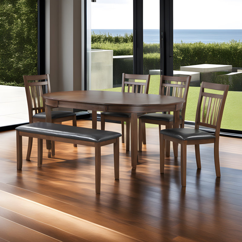 6 - Person Four Leg Dining Set