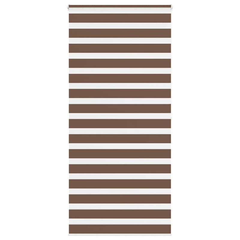 George Oliver Zebra Blind Polyester, 115cmW x 200cmL, Brown