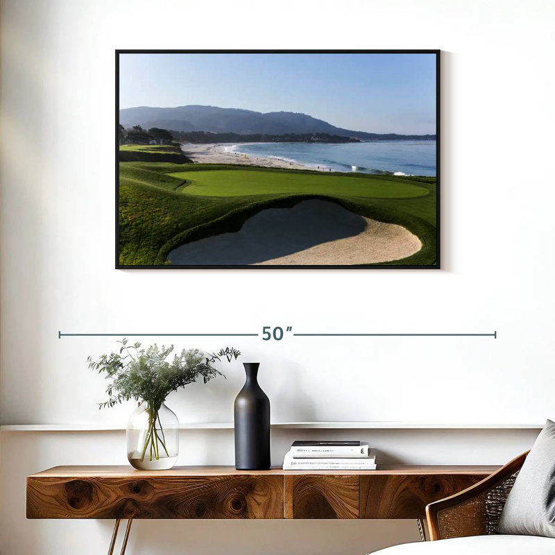 Parcours de golf Sireci Monterey CA, H 25 po x l 37 po