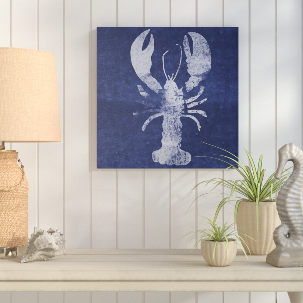 " Indigo Lobster " by Linda Woods Highland Dunes 