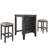Coan 2 - Person Four Leg Dining Set-812855830